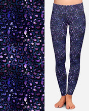 Cute Purple Cheetah Leggings &   Bike  Gym shorts  SH-13